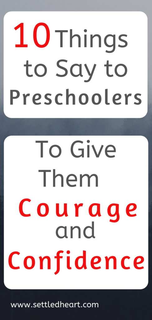 10 Things to Say to Preschoolers 1